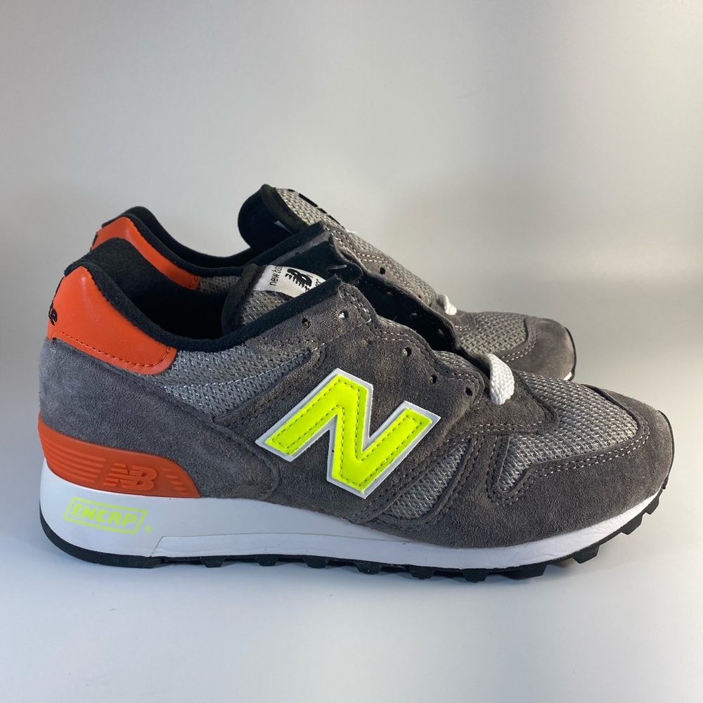 New Balance 1300 Made In USA Hi Viz Grey Suede